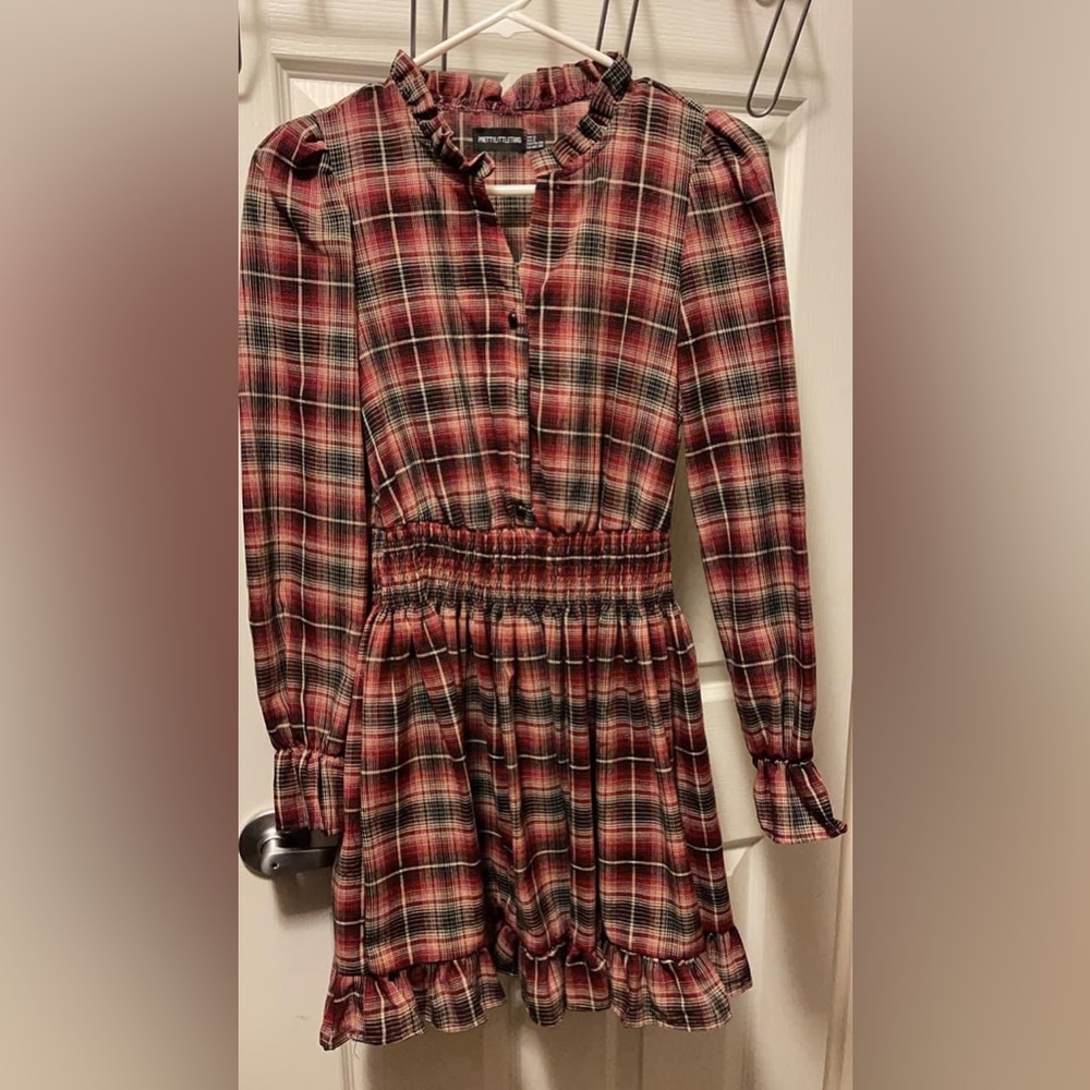 New Plaid Dress size 2